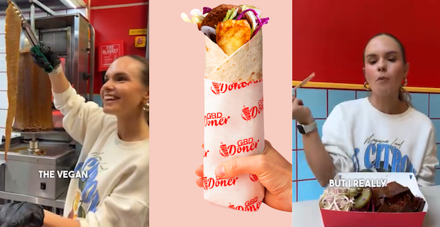 İngilizler Vegan Döner’e Bayıldı
