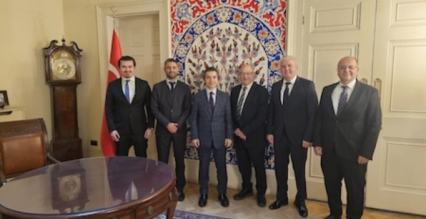 Zeytin ADR’den Londra Büyükelçiliğine Ziyaret