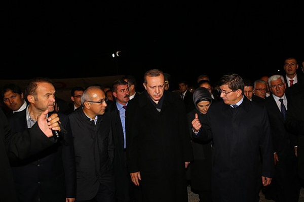 Erdoğan, Karaman'daki maden ocağından ayrıldı