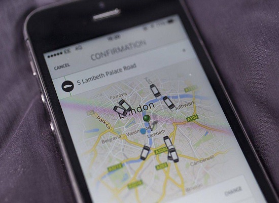 Londra'da Uber taksiye yasak