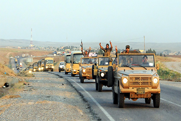 Peşmerge 80 araçla Kobani'ye gidiyor
