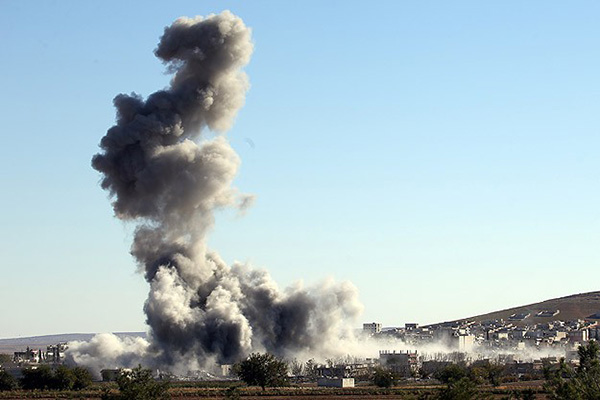 IŞİD manastır bombaladı