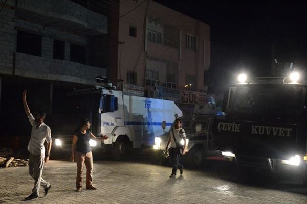 IŞİD protestosuna Mardin'de müdahale