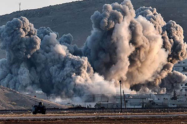 Kobani'de son durum ,170 binden fazla kişi Türkiye'ye sığındı