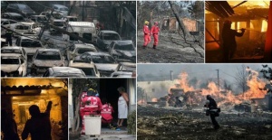 Yunanistan’daki yangın ile ilgili kan donduran iddialar