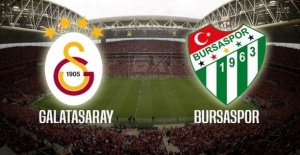 Galatasaray Bursaspor maçı canlı yayın bilgileri