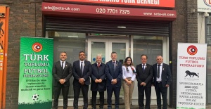 İngiltere Türk Toplumu Futbol Federasyonu Güney Londra Binası açıldı