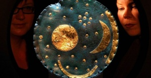 Dünyanın en eski yıldız haritası Nebra Gökyüzü Diski Londra'da sergilenecek