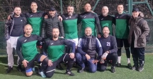 Londra TTFF veteran master maçlarında Yeşilada 45 yaş gurubunda lider