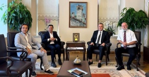 Muğla Büyükşehir Belediye Başkanı Ahmet Aras’a ziyaret 