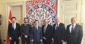 Zeytin ADR’den Londra Büyükelçiliğine Ziyaret