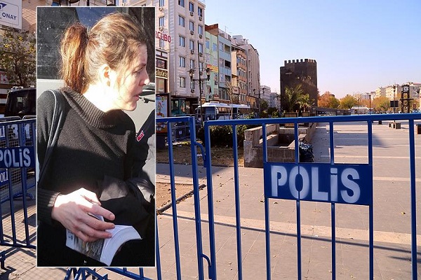 Sur'a çarşafla girmeye çalışan İtalyan kadın gözaltına alındı