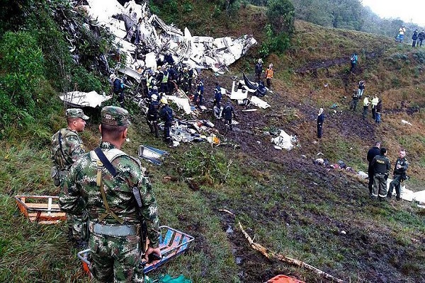Kolombiya'da düşen uçakla ilgili çarpıcı bilgilere ulaşıldı