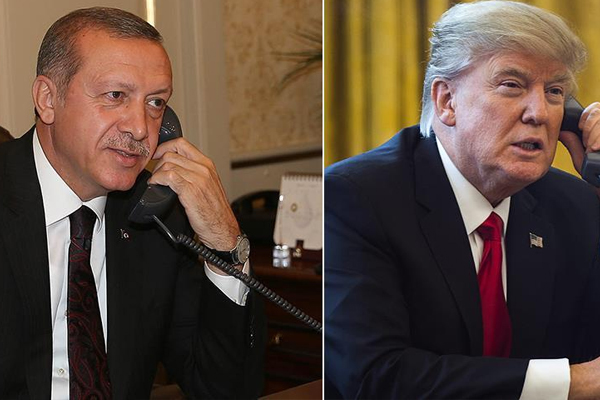 ABD Başkanı Trump'tan Erdoğan'a tebrik telefonu