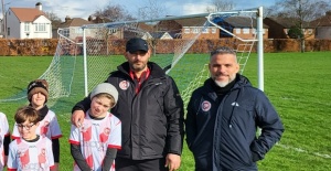 İngiltere Türk Toplumu Futbol Federasyonu Türk okullarını ziyaret edip antremanları izledi