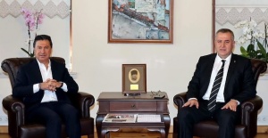 Muğla Büyükşehir Belediye Başkanı Ahmet Aras’a ziyaret 