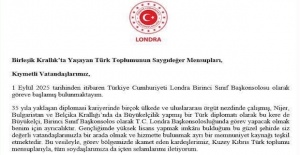 Hasan Ulusoy Londra Başkonsolosumuz olarak göreve başladı