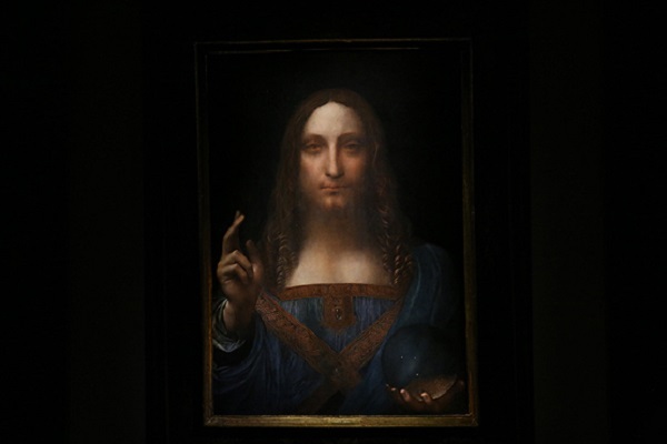 Ünlü ressam Vinci'nin tablosu 450 milyon dolara satıldı
